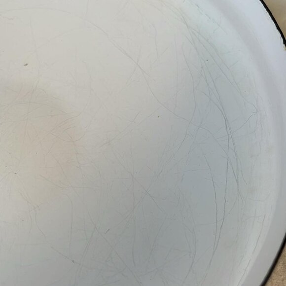 Vintage DANSK Kobenstyle Enamelware Paella Pan 10” France Blue Classic Enamel - Picture 6 of 8